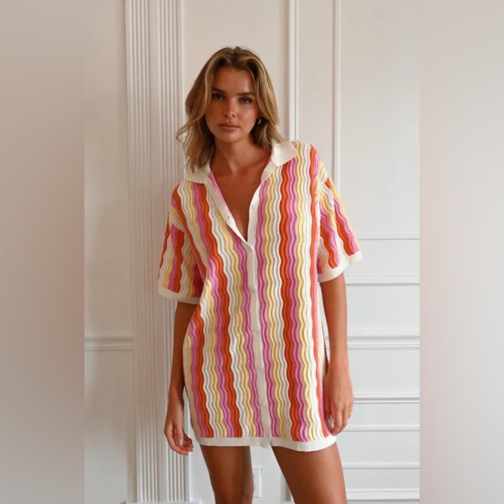 Yllw The Label Felix Knit Dress